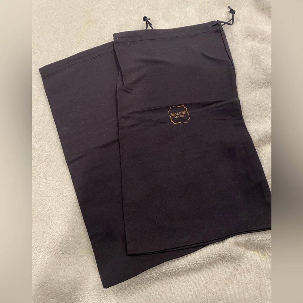 MALONE SOULIERS SHOE DUST BAGS PAIR